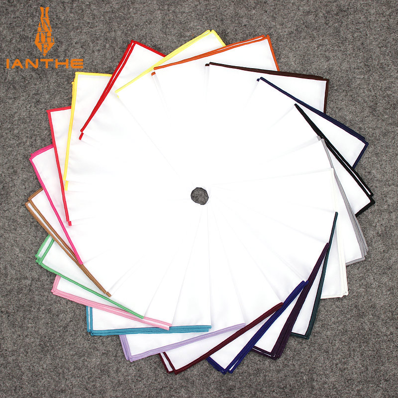 Handkerchief Cotton Men - 2018 Moda Erkek Pamuklu Beyaz Mendil