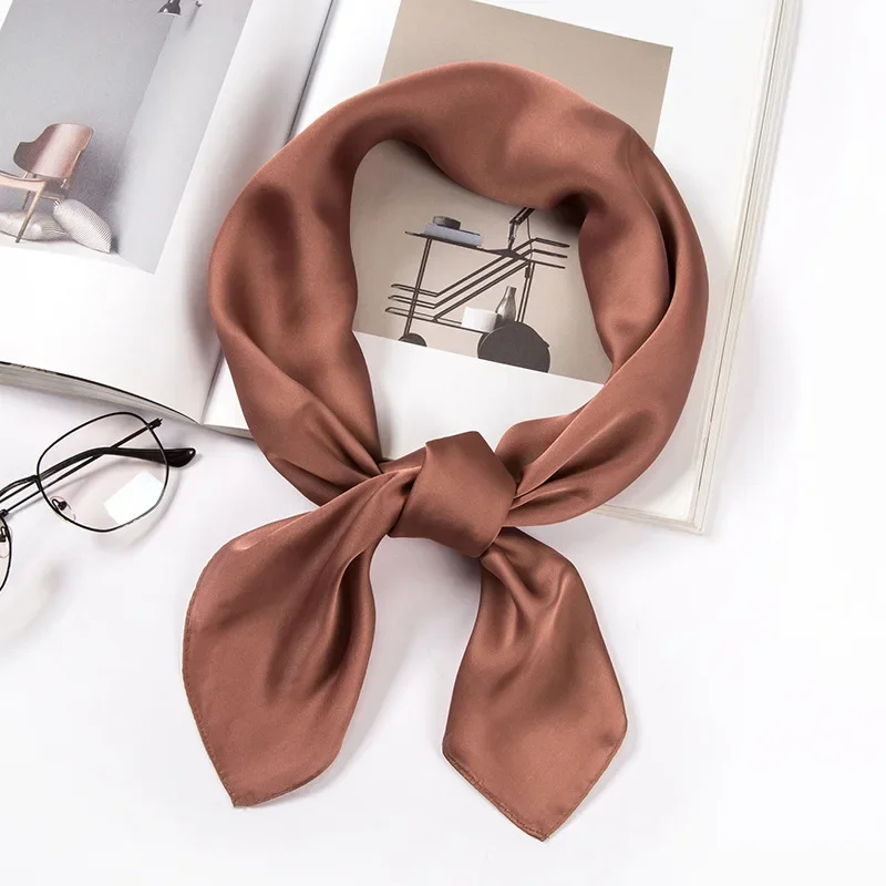 Saten Eşarp Kadın 70cm Düz Ren - Silk Neck Scarf incelemesi ve fiyatı