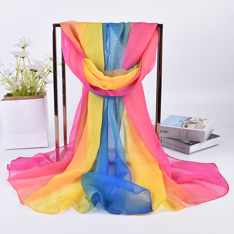 2023 ilkbahar/yaz yeni üç renk - Silk Neck Scarf incelemesi ve fiyatı