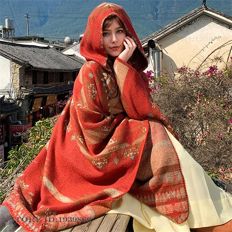 Kapüşonlu Sıcak Tutma Eşarp Şa - Woven Scarf Blanket incelemesi ve fiyatı