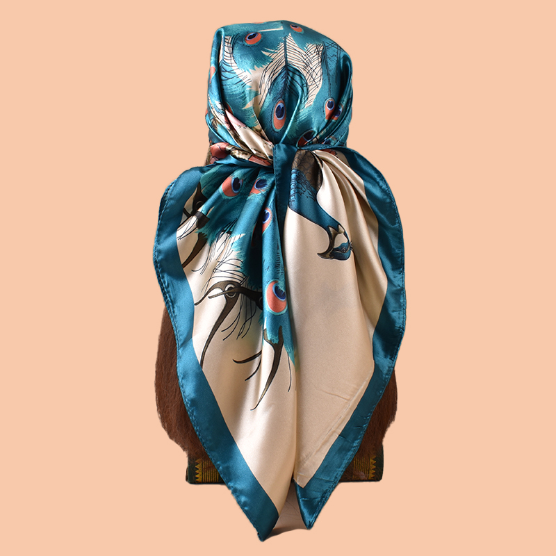 1 adet bayanlar büyük kare eşa - Scarf Silk Square incelemesi ve fiyatı